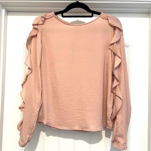 A New Day Womens Blouse. Pink. Womens Size- Medium.